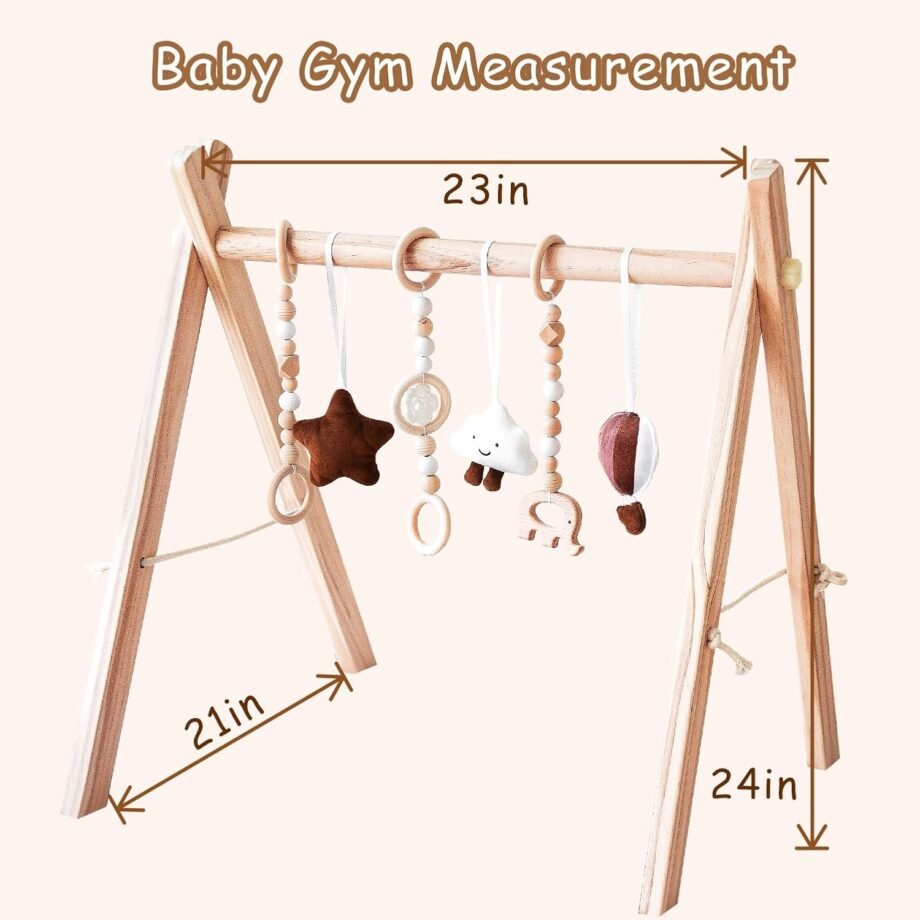 Wooden Baby Play Gym