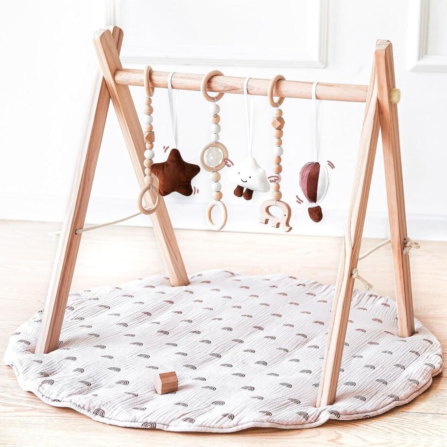 Wooden Baby Play Gym