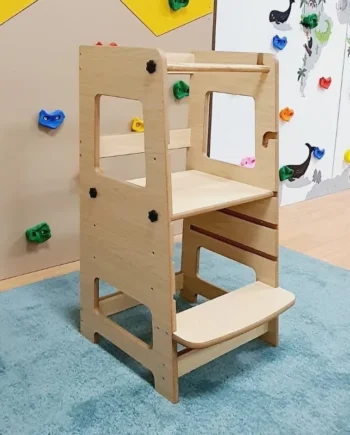 Adjustable Learning Tower with Step