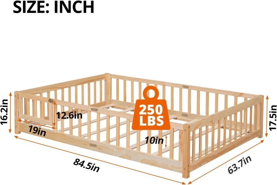 kids floor bed