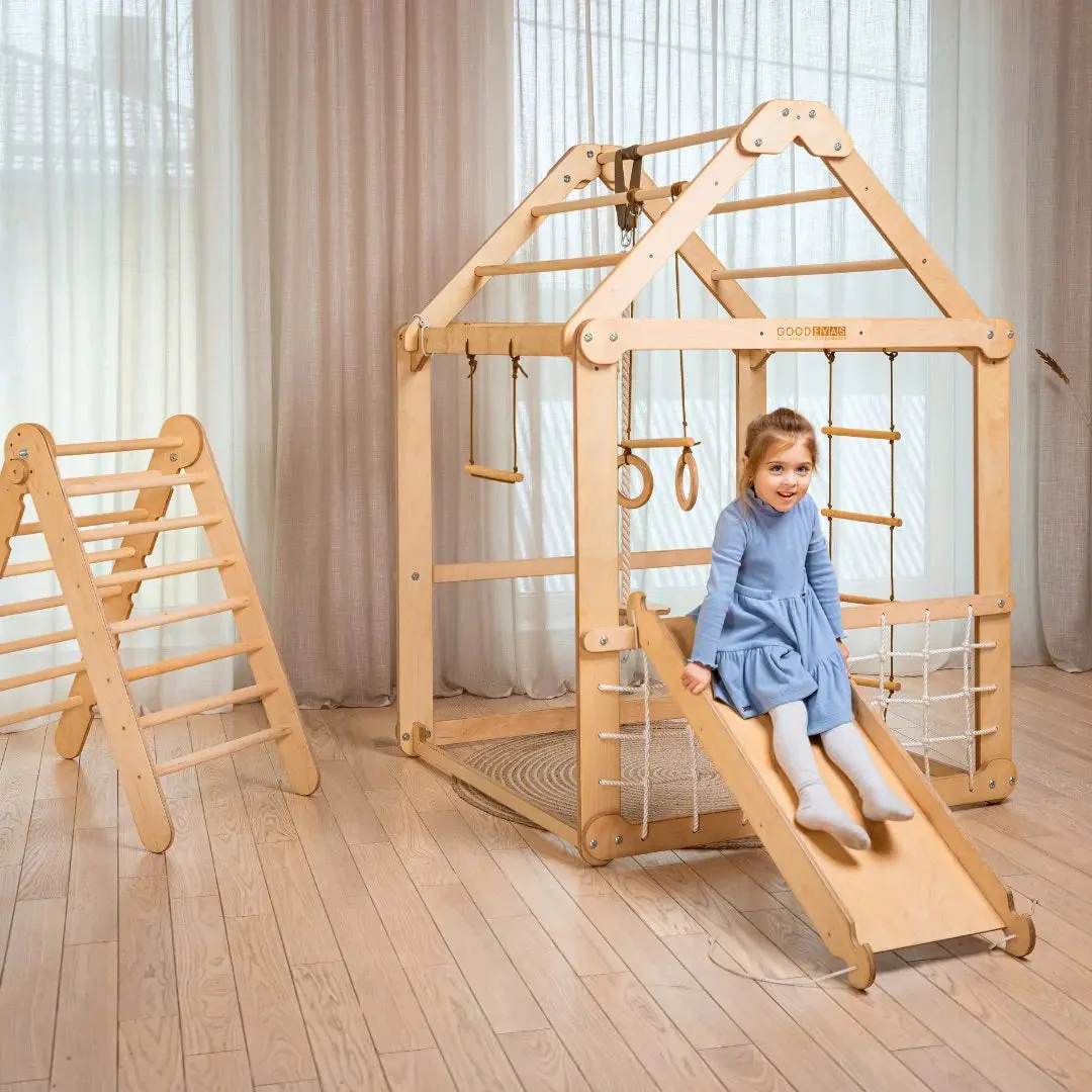 wooden playhouse lader