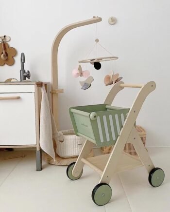 Educational Wooden Trolley