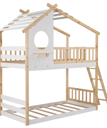 Twins wooden Bunkbed for kids