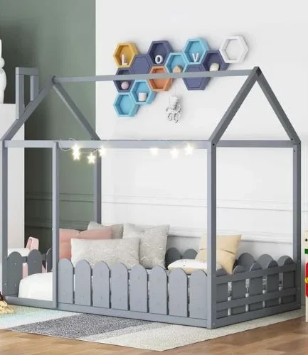 Bed House With Fence