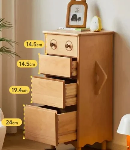 Wooden Robot Chest of Drawers