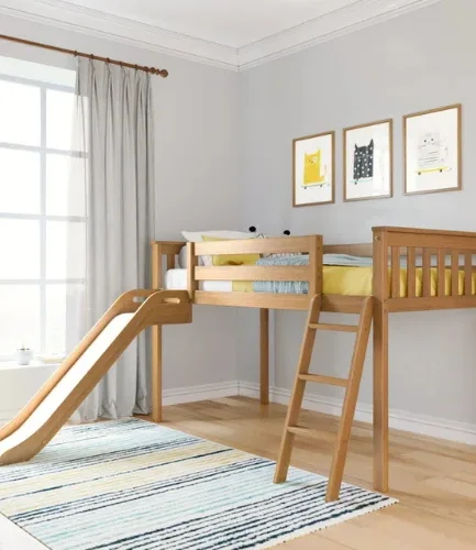 Twin wood Loft Bed