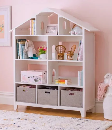 Kids Dollhouse Bookcase