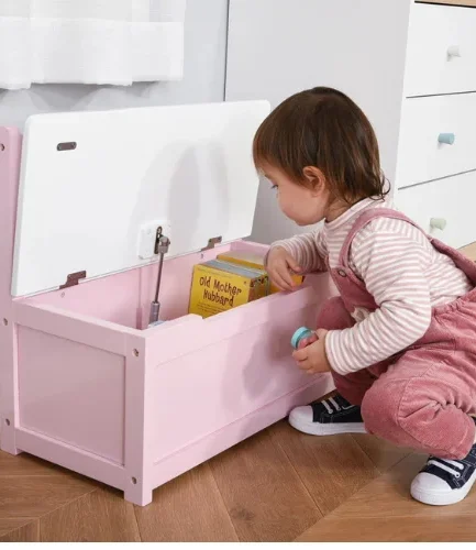 Bee Toy Storage Bench