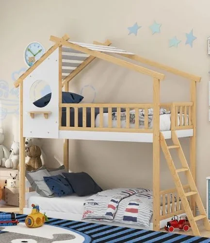 Twins wooden Bunkbed for kids